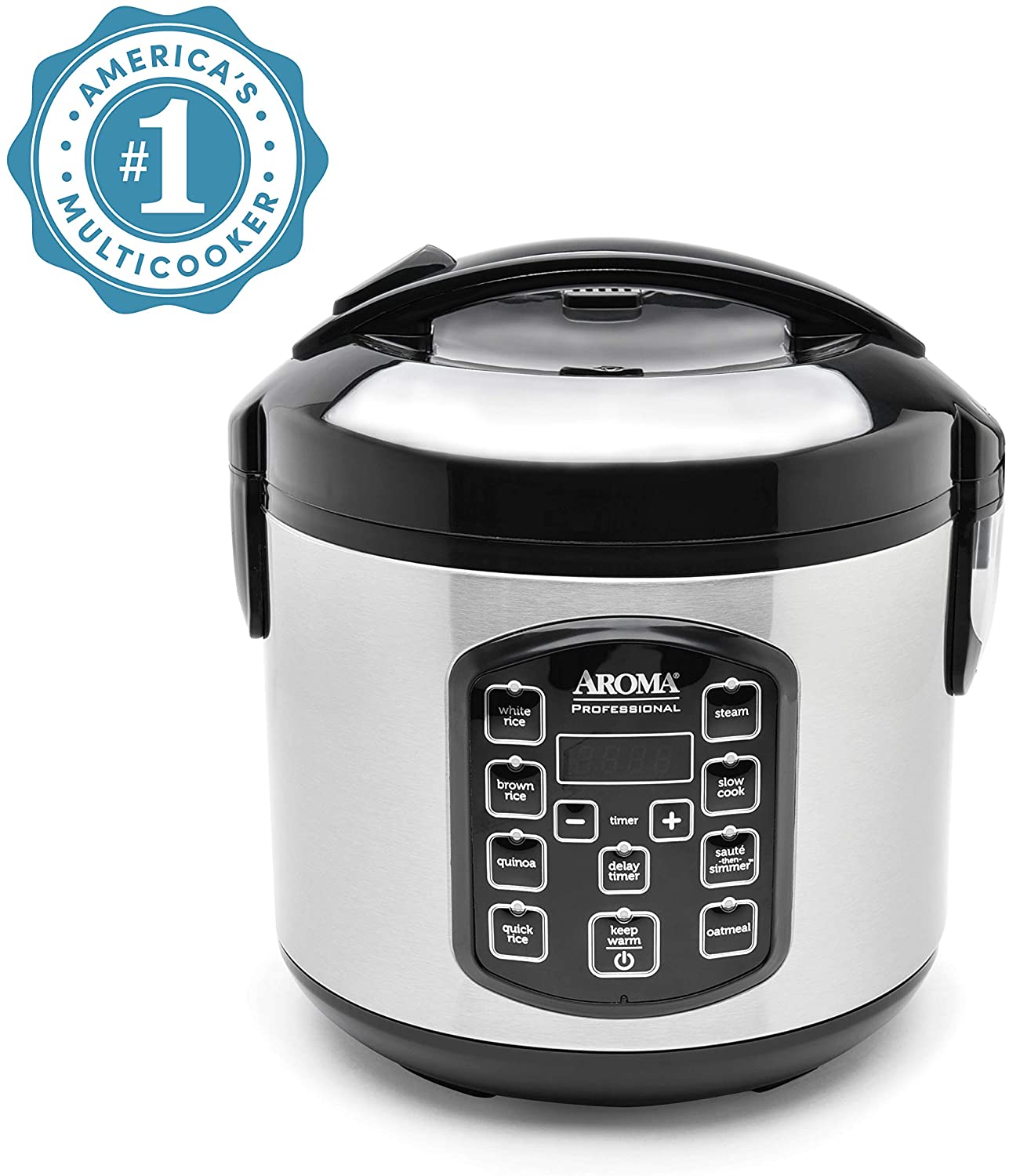 Aroma Housewares ARC-954SBD Rice Cooker, 4-Cup Uncooked