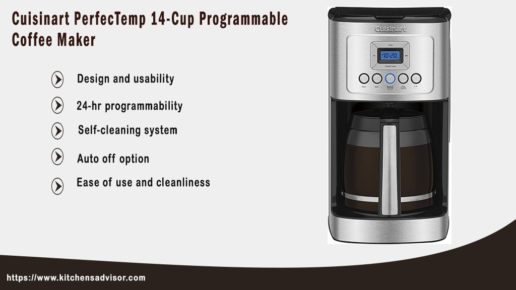 Cuisinart PerfecTemp 14-Cup Programmable Coffee Maker