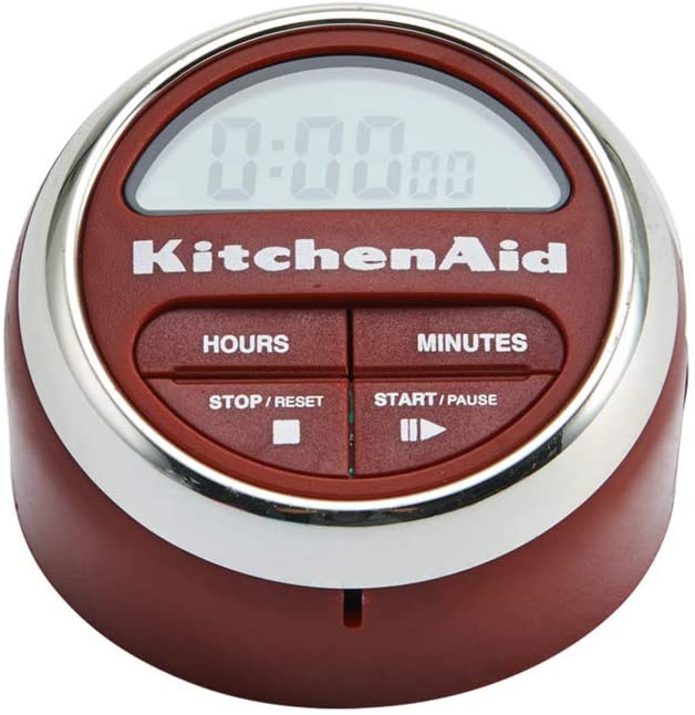 KitchenAid Digital Kitchen Timer, Red